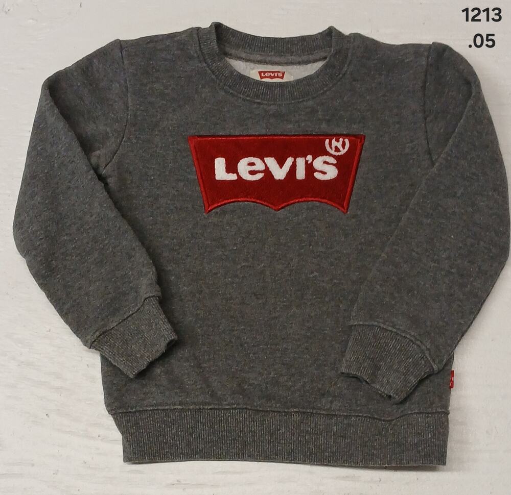 Levi's (3T) Gray Long Sleeve Pullover Toddler Sweater